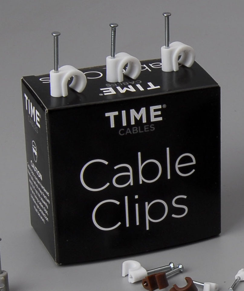 TIME Cable Clips CCR6-7W100