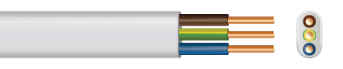 6193B Twin and Earth Low Smoe Zero Halogen U: Solid cable