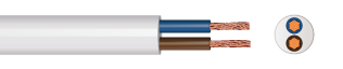 3182B 2 Core Round Flexible Low Smoke Zero Halogen Cable