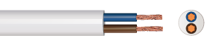 3182Y 2 Core Round Flexible Cable