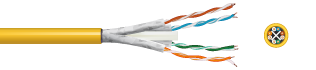 CAT6A Low Smoke Zero Halogen Data Cable