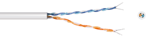 CW2P 4 Core 2 Pair Telephone Flex Cable