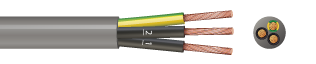 P3YY 3 Core YY Control Flex Cable