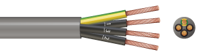 P4YY 4 Core YY Control Flex Cable